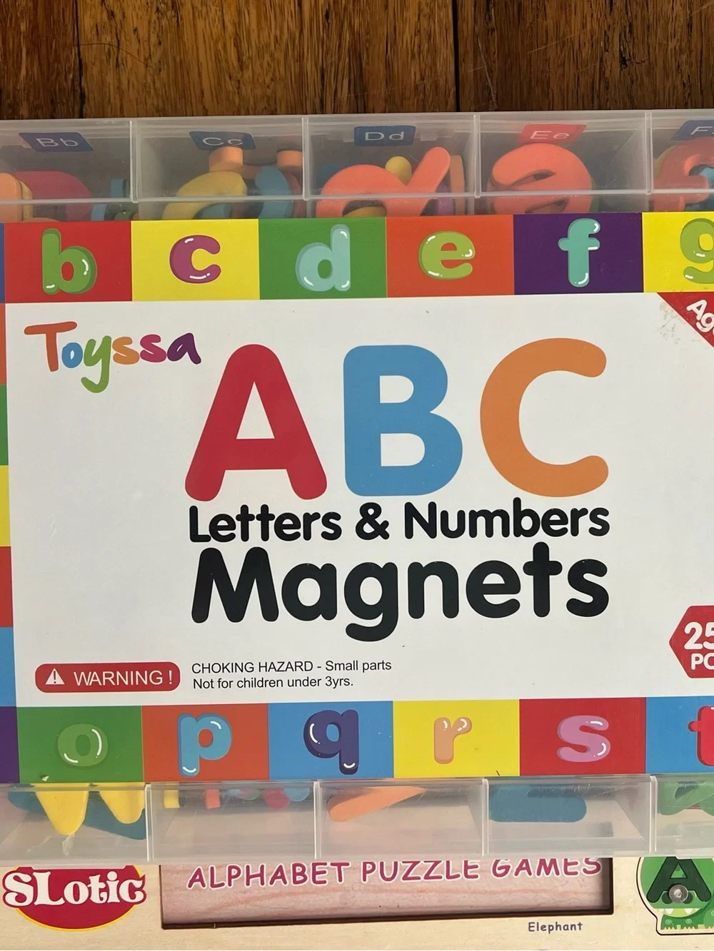 N/A •magnetic wooden